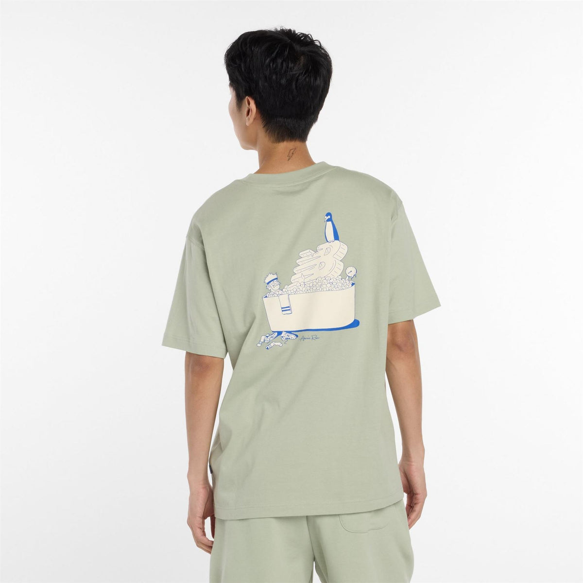 New Balance Cold Tub Cotton Short Sleeve Graphic T-Shirt