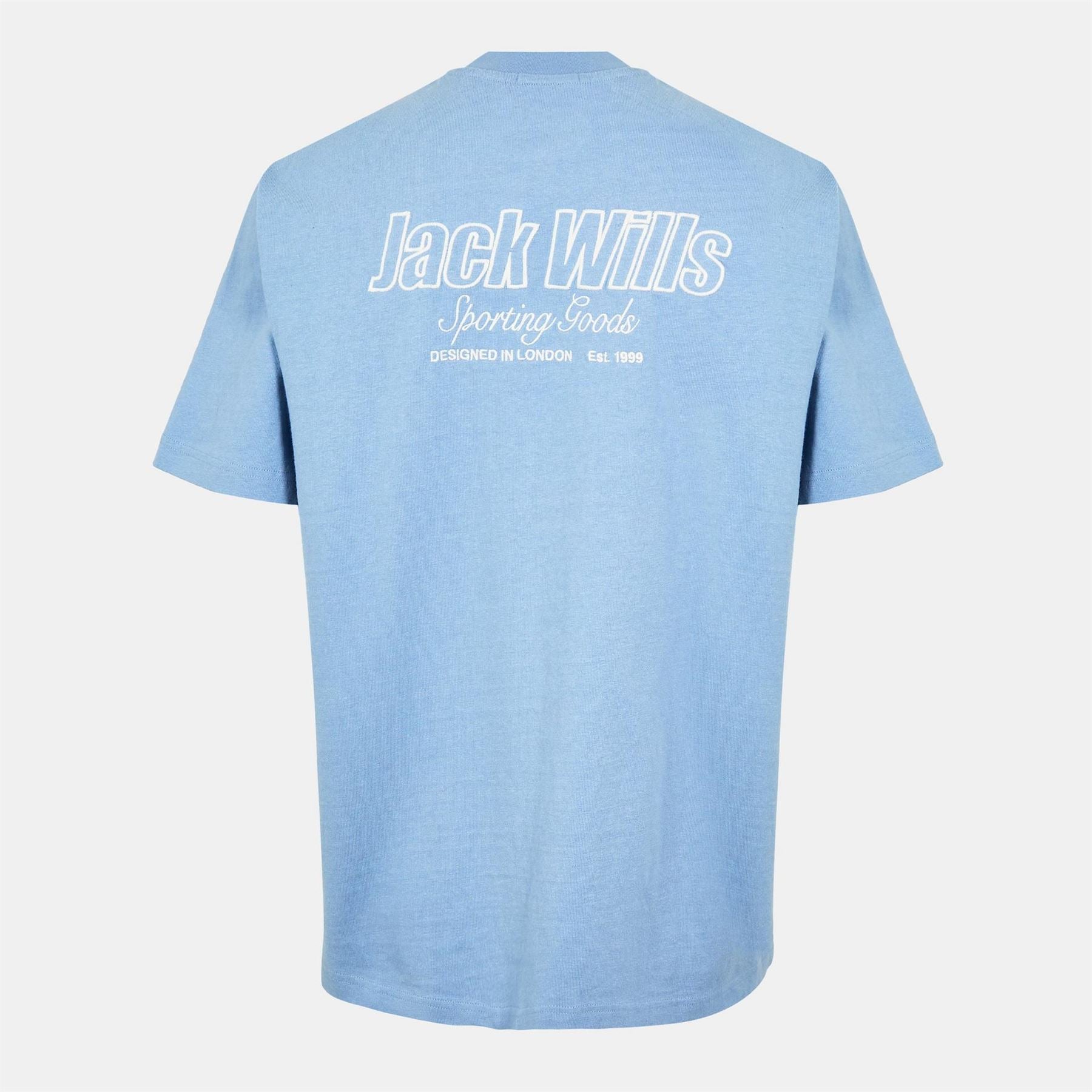 Jack Wills Regular Fit Crew Neck Lettering T-Shirt