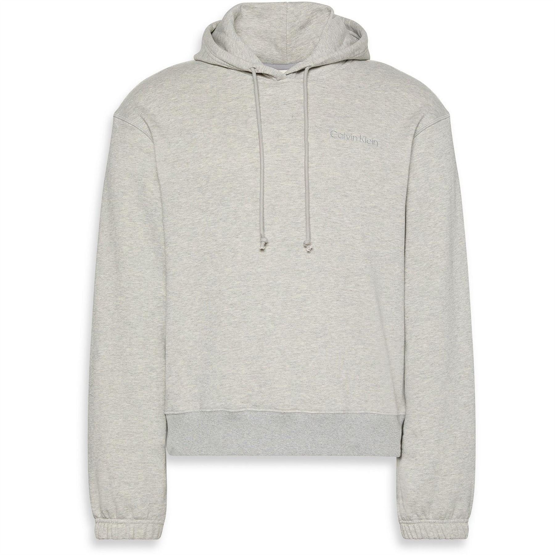 Calvin Klein Logo Print Hooded Neck Long Sleeve Sweatshirt