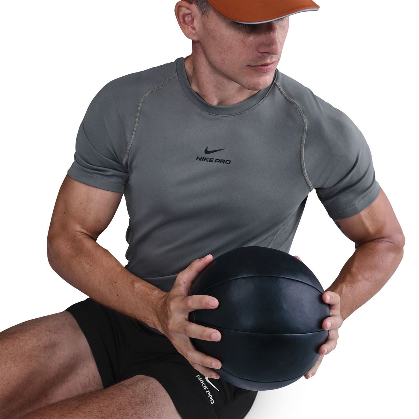 Nike Mens Pro Training Dri Fit Short Sleeve Top