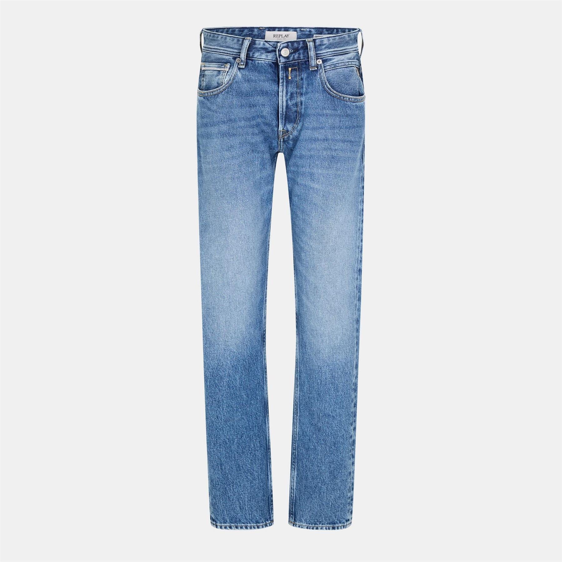 Replay Five Pocket Design Regular Fit Jeans
