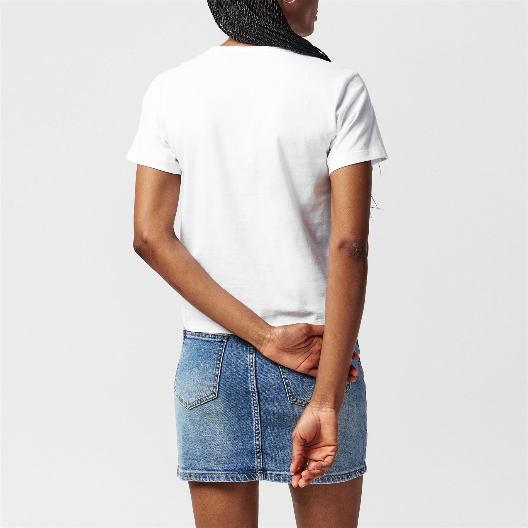 Hugo Regular Fit Crew Neck Lettering T-Shirt