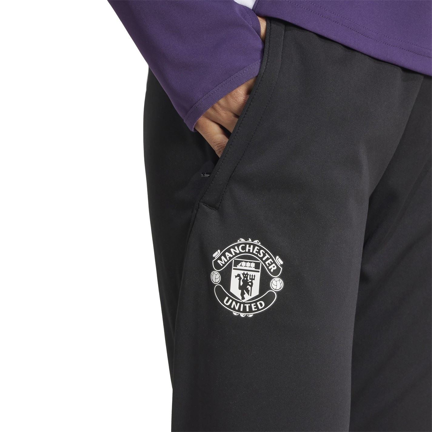 adidas Womens Manchester United Tracksuit Bottoms 2025 2026