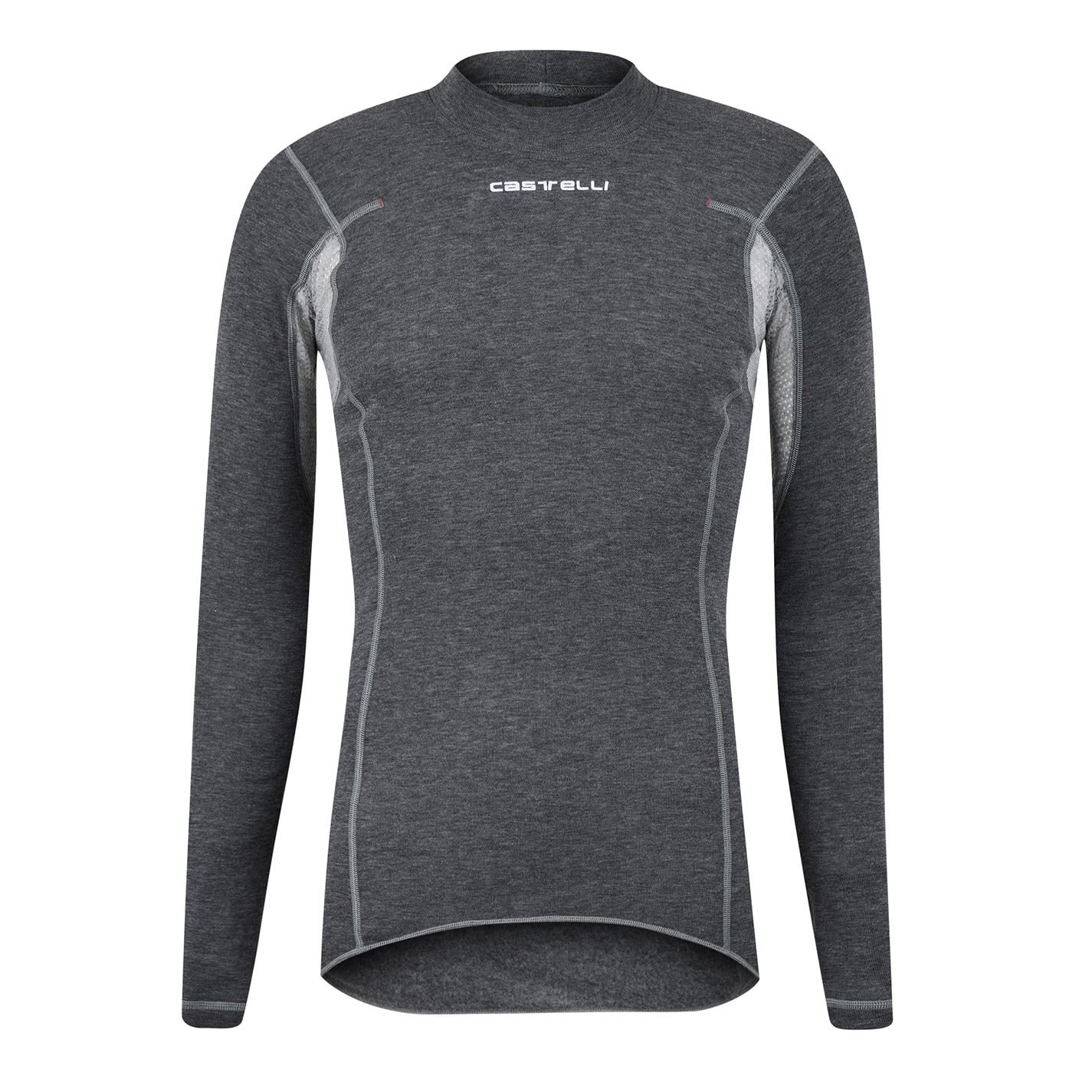 Castelli Mock Neck Slim Fit Long Sleeve T-Shirt