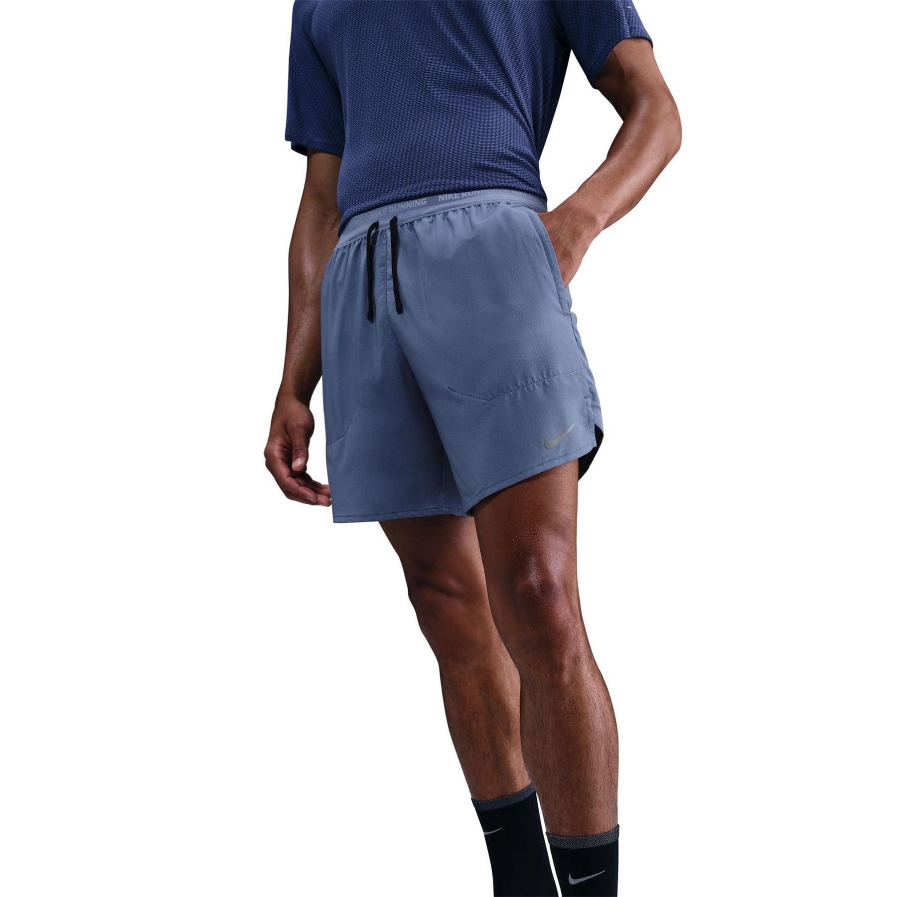 Nike Mens Fit Stride 7 Brief Lined Running Shorts