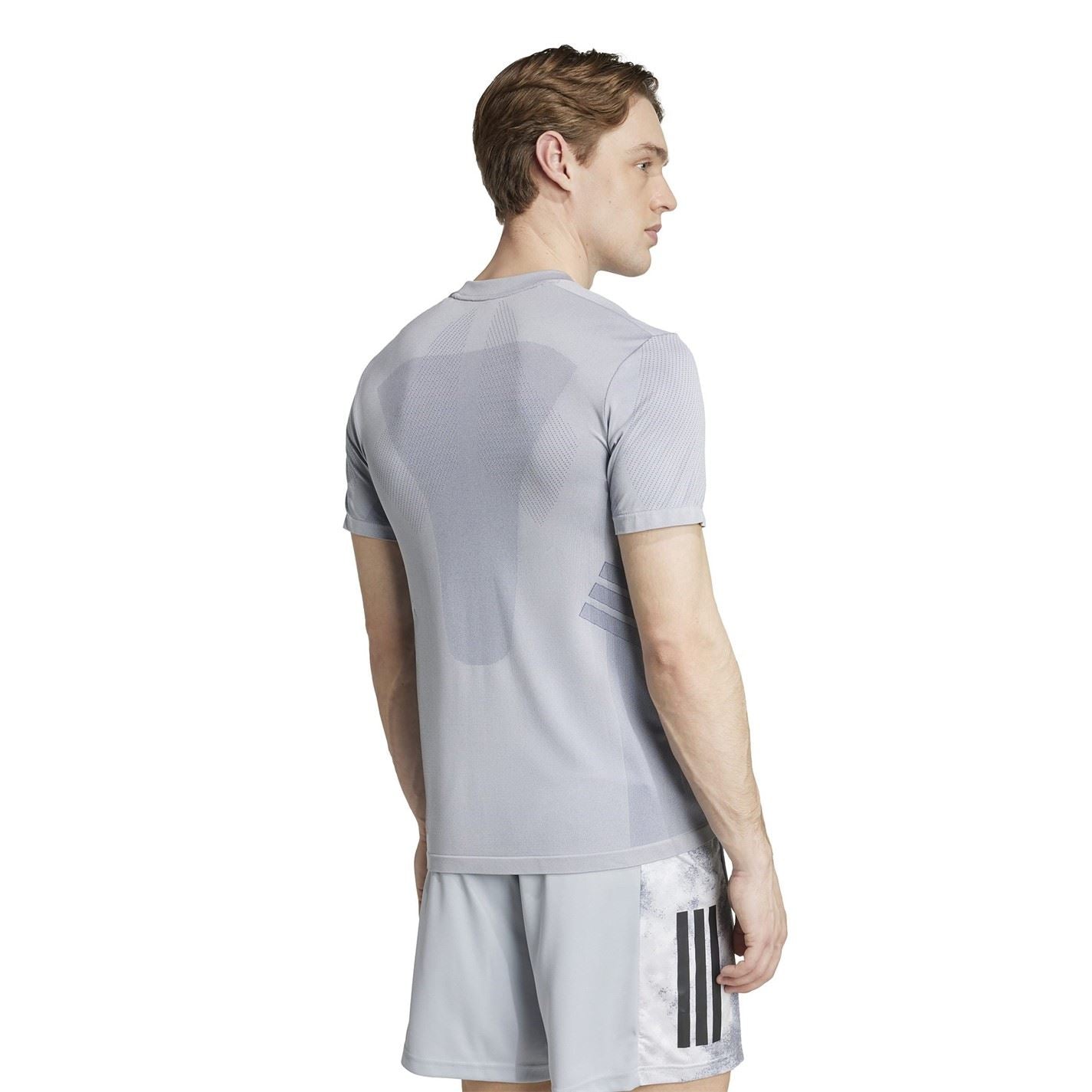 adidas Mens Gym+ Seamless Tee