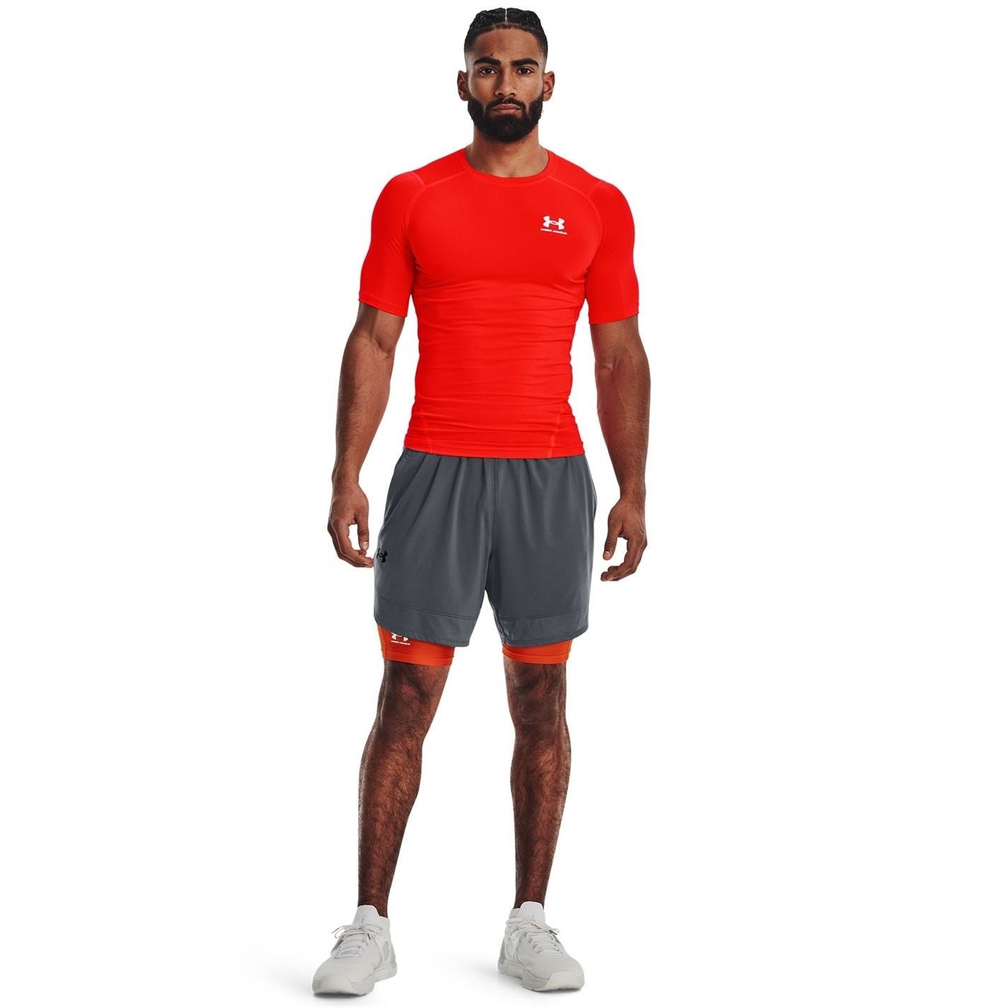 Under Armour Mens Armour Heatgear® Short Sleeve