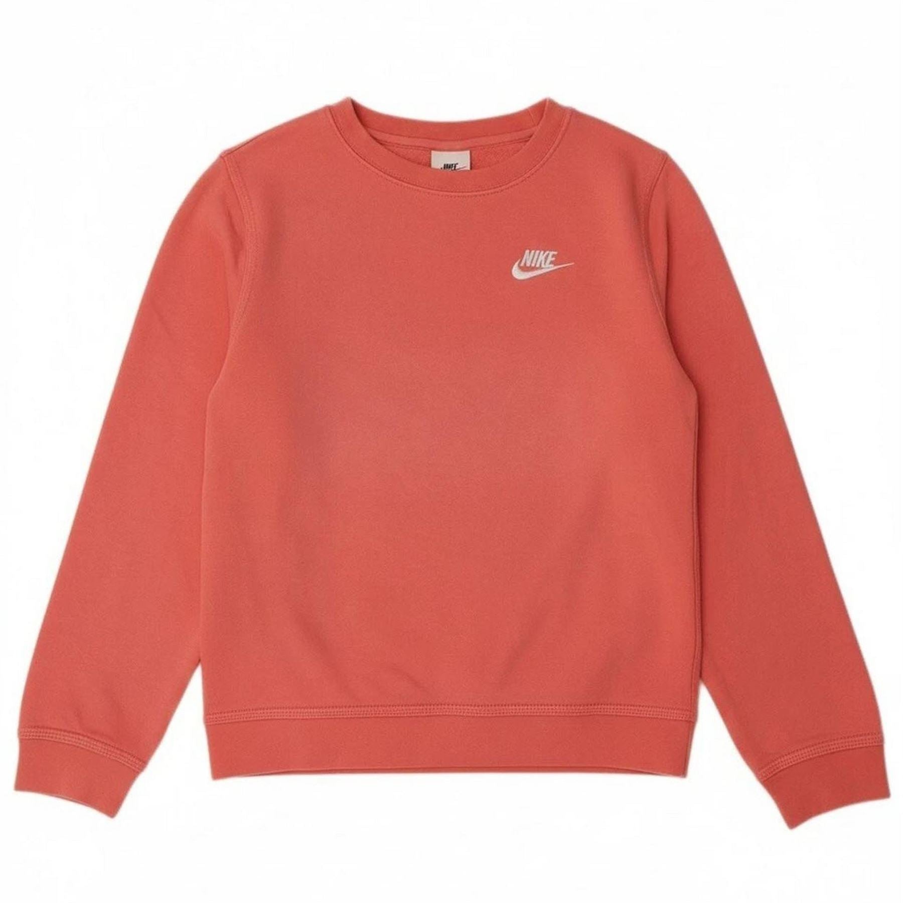 Nike Club Fleece Big Kids (girls) Boxy Crewneck Sweatshirt