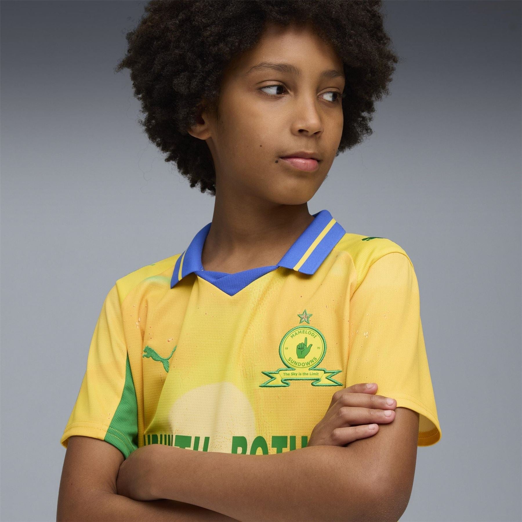 Puma X Kidssuper Mamelodi Sundowns Home Shirt 2025 2026 Juniors