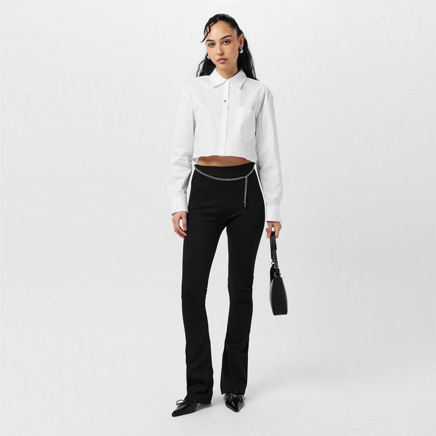 Hugo Norinda Chain Slim Fit Trousers