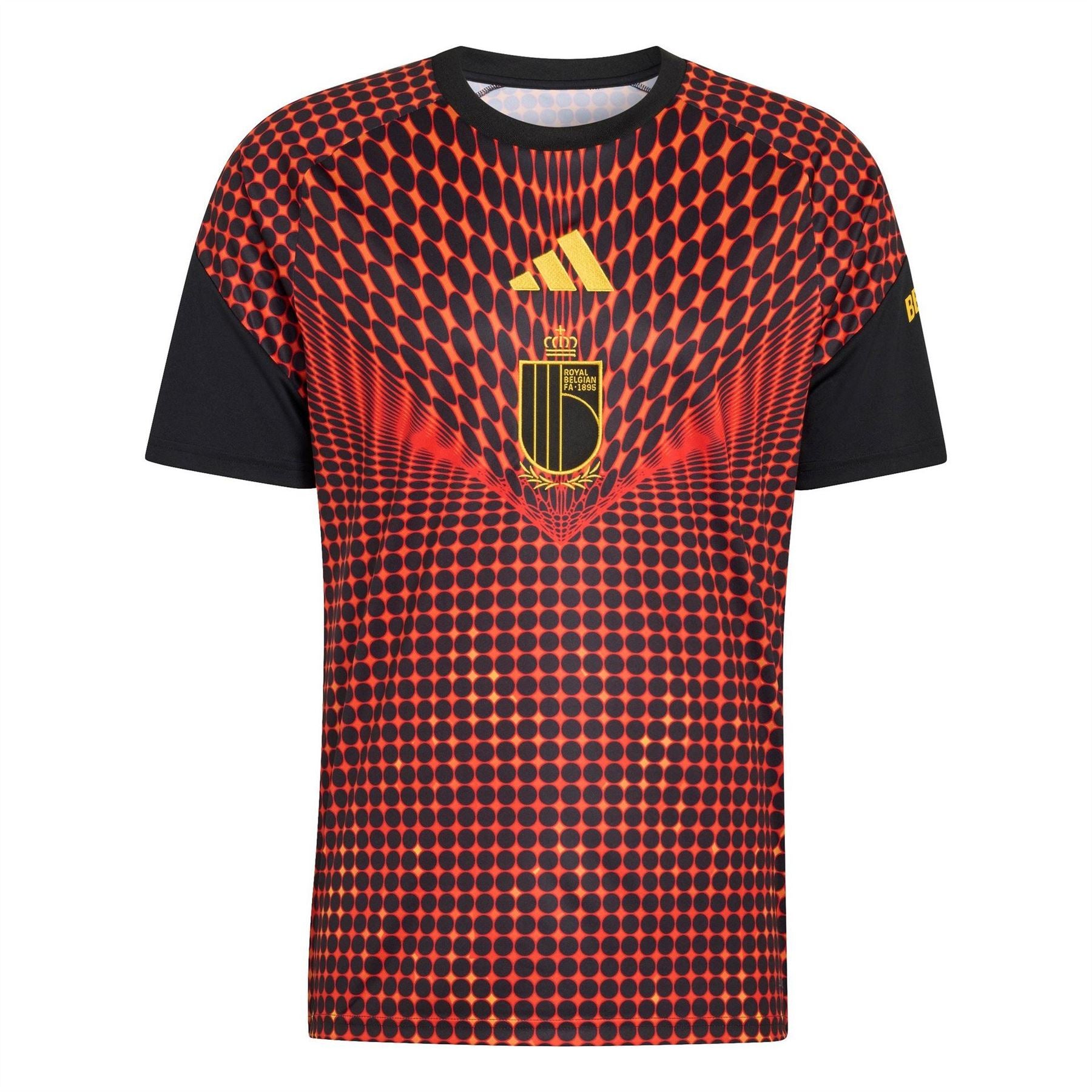 adidas Belgium 2026 Pre Match Short Sleeve T-Shirt