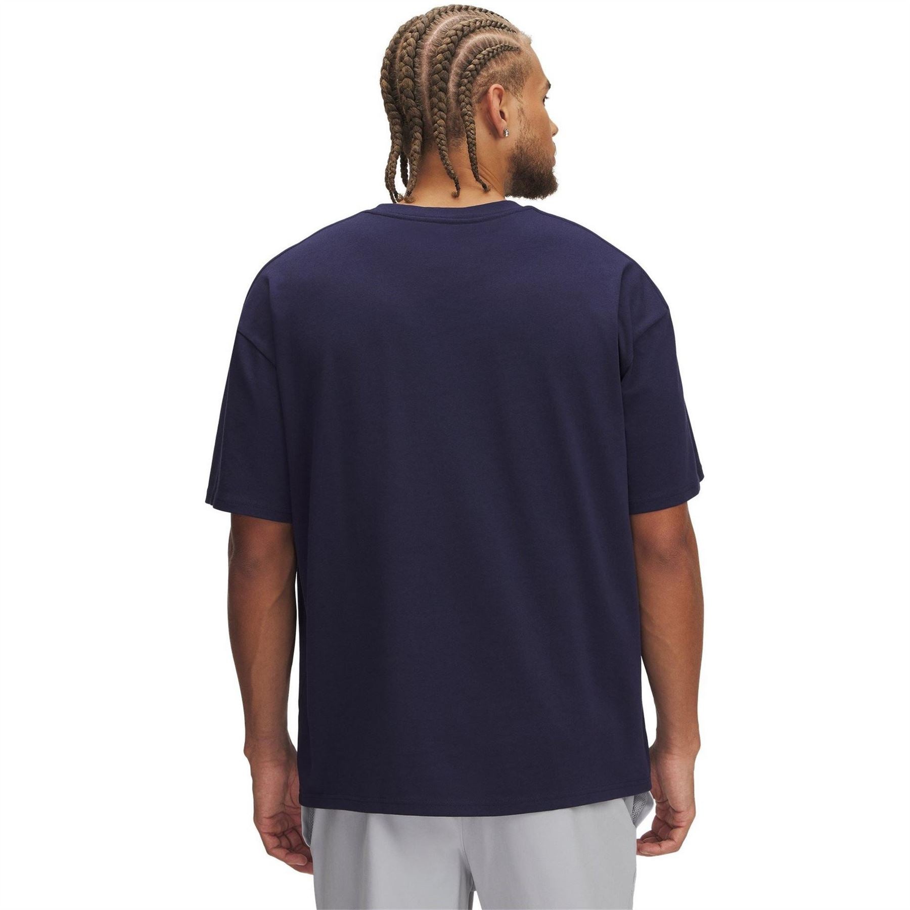 Under Armour Box Logo Crew Neck Short Sleeve T-Shirt