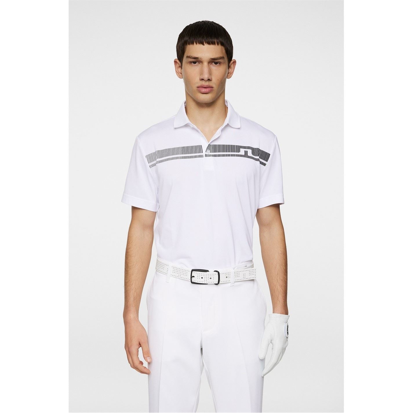 J Lindeberg Golf Short Sleeve Performance Polo Shirt