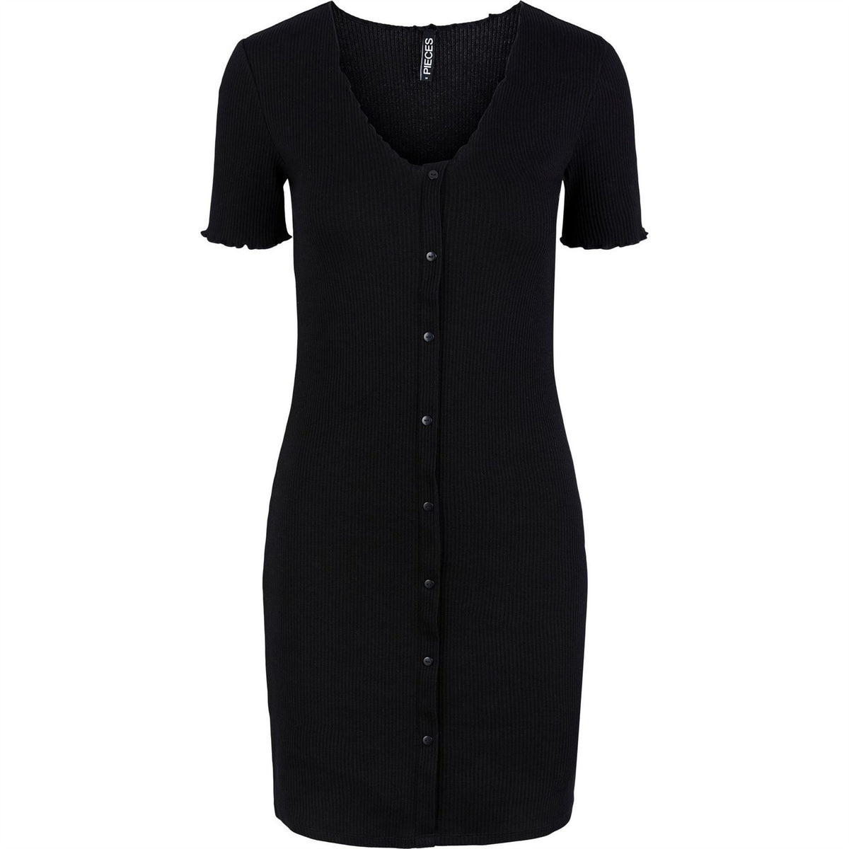 Pieces Nukisa V-Neck Mini Bodycon Dress