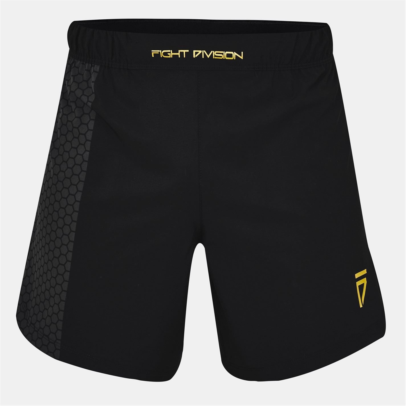Gym King Fight Division Combat 7 Short   Black