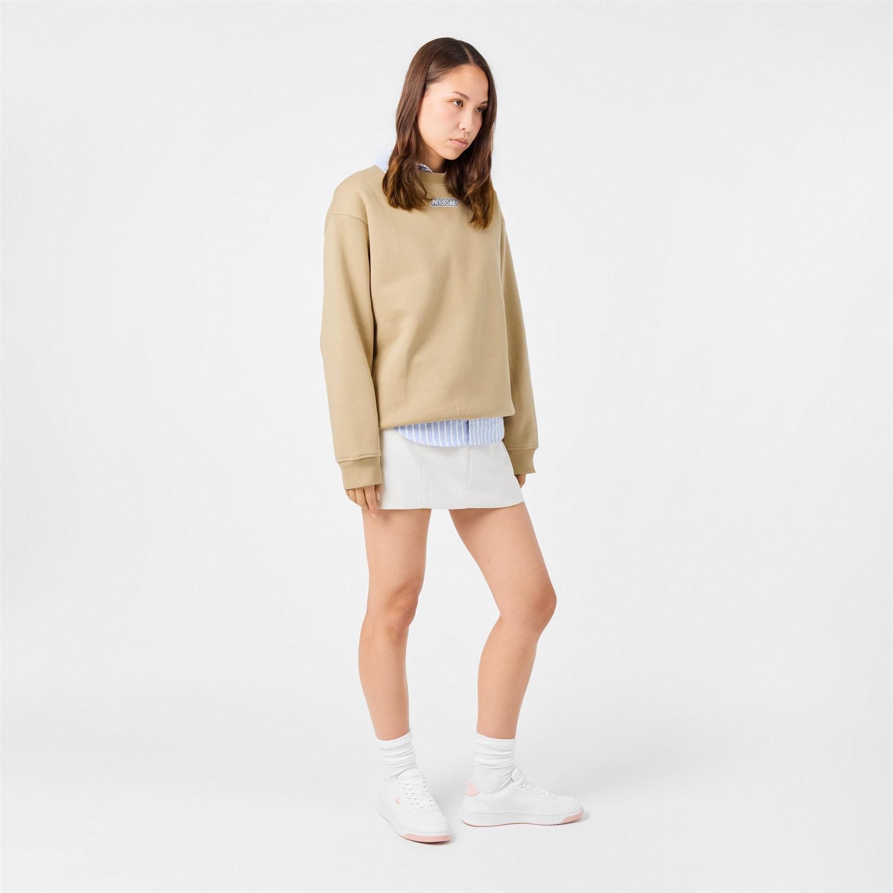 Lacoste Regular Fit Crew Neck Long Sleeve Sweatshirt
