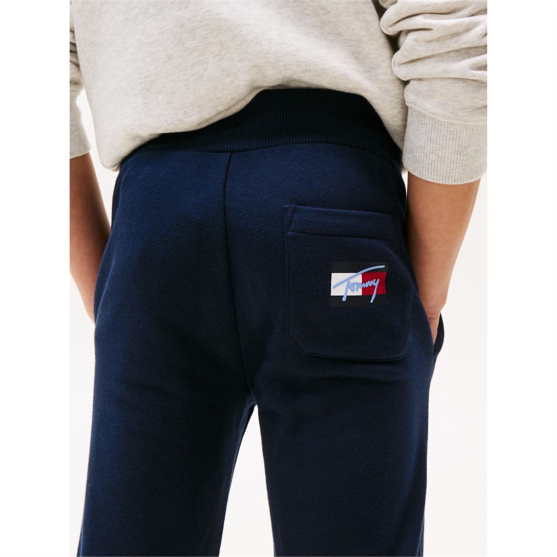 Tommy Hilfiger Script Solid Patterned Slim Joggers