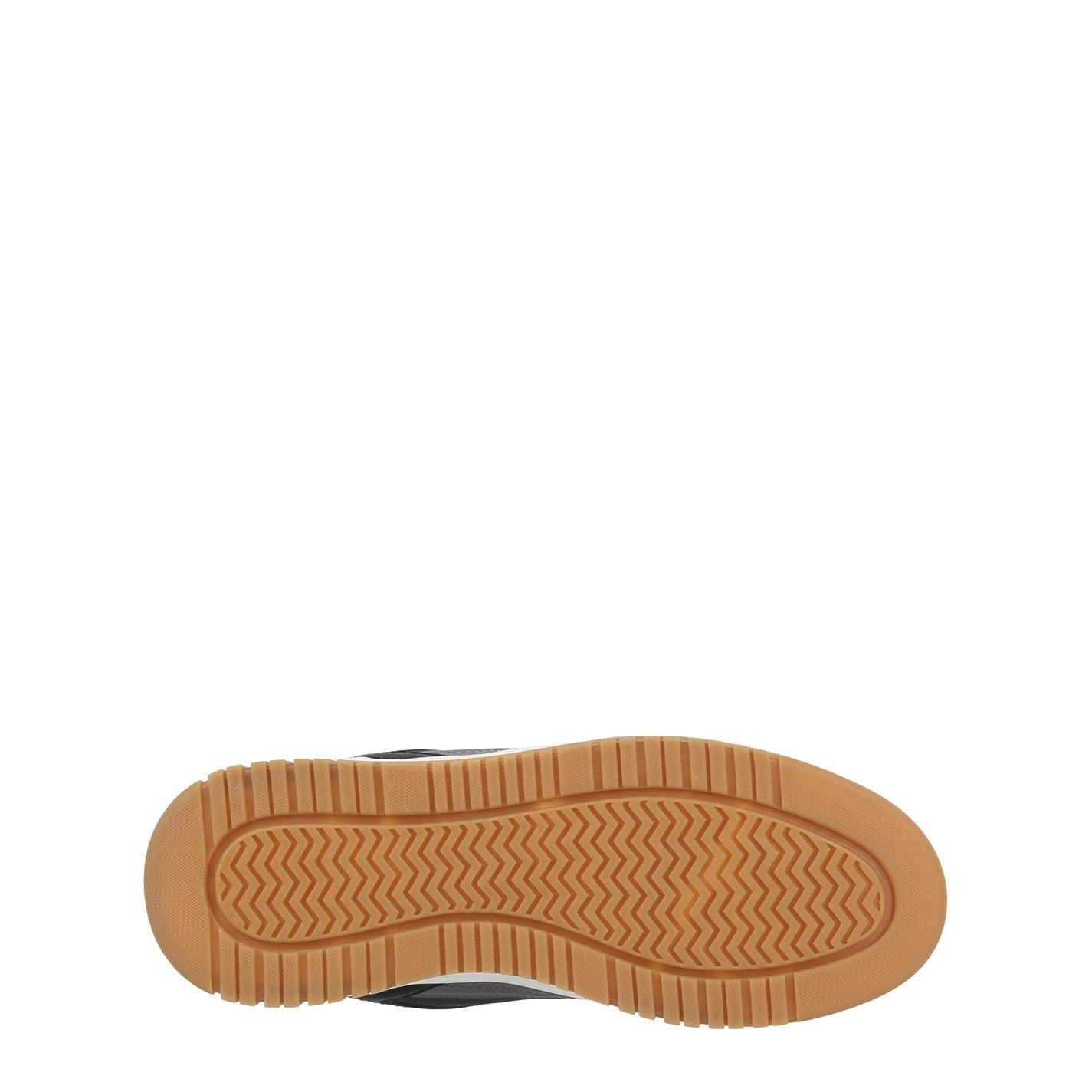 Fabric JN54 Round Toe Flat Heel Trainers
