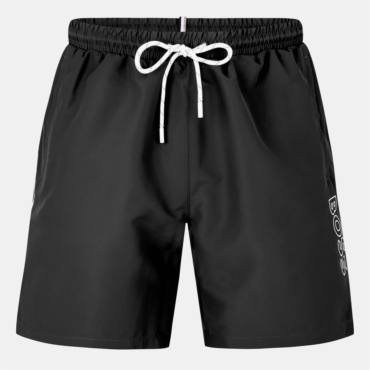 Boss Swim Shorts With Logo Detail (stormfish)