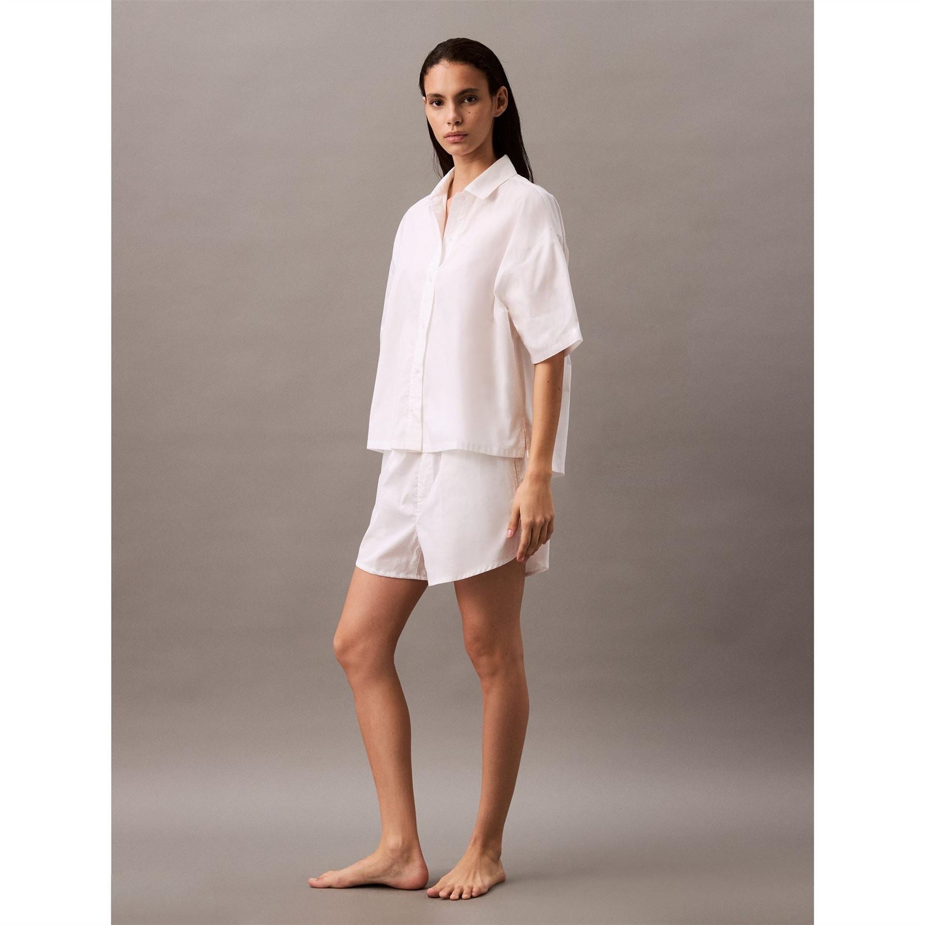 Calvin Klein Button Down Pyjama Short Sleeve Top