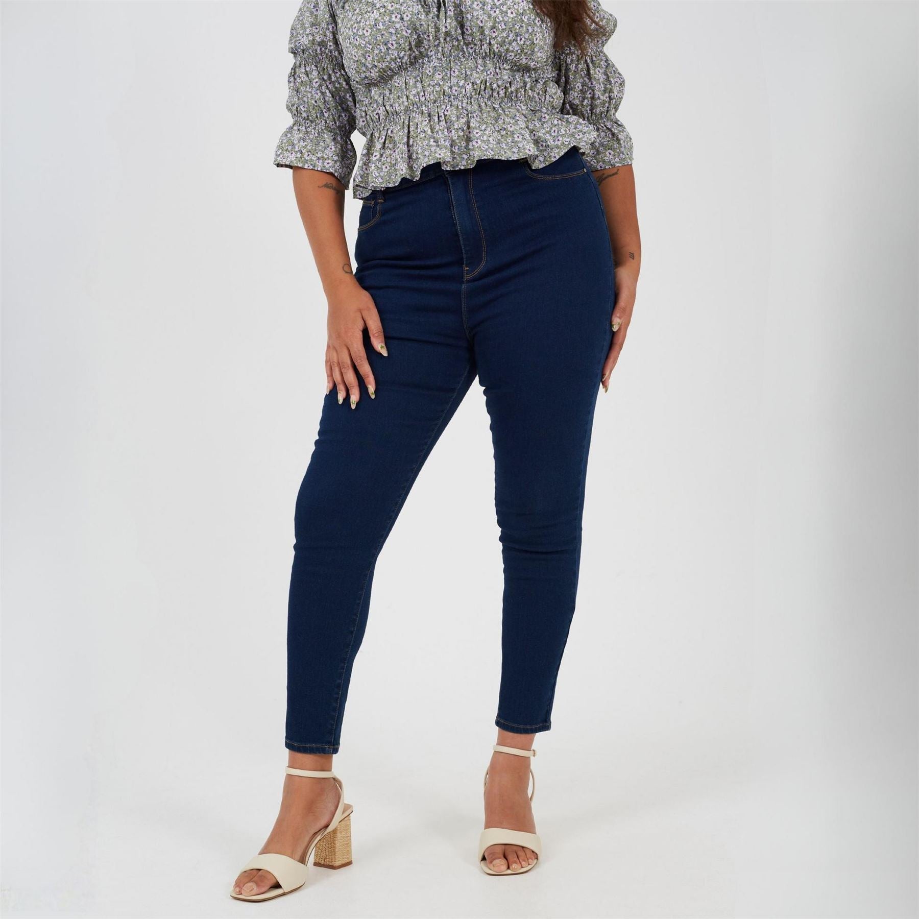 Brave Soul High Rise Five Pocket Jeggings