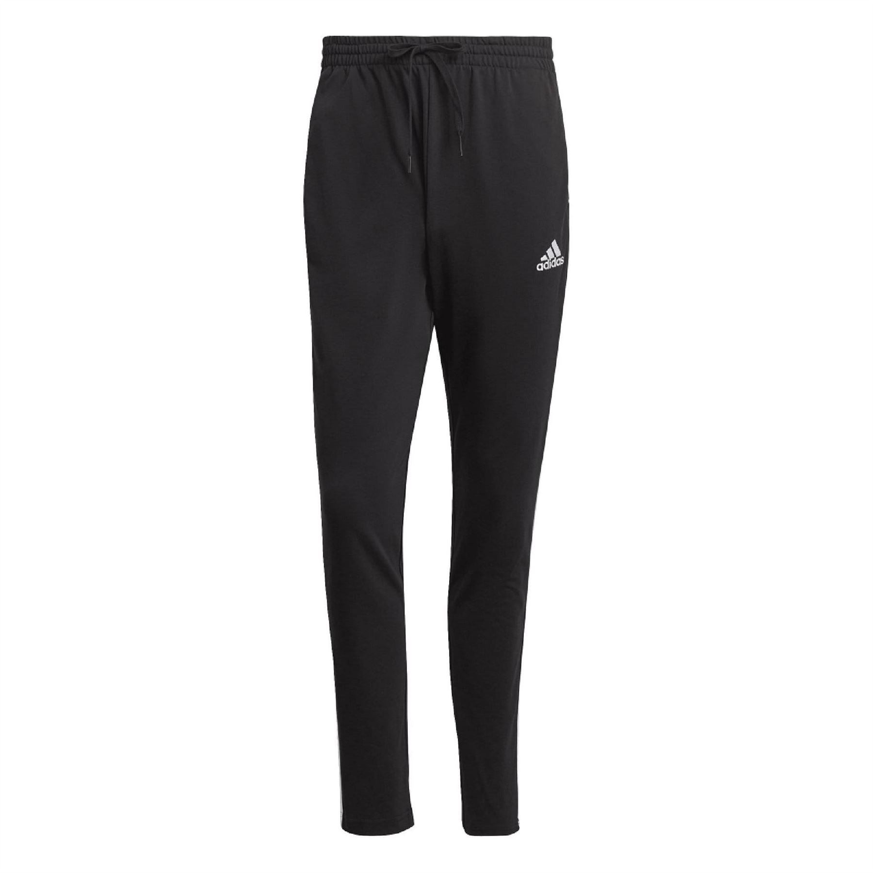 adidas Single Jersey Tapered 3 Stripes Joggers