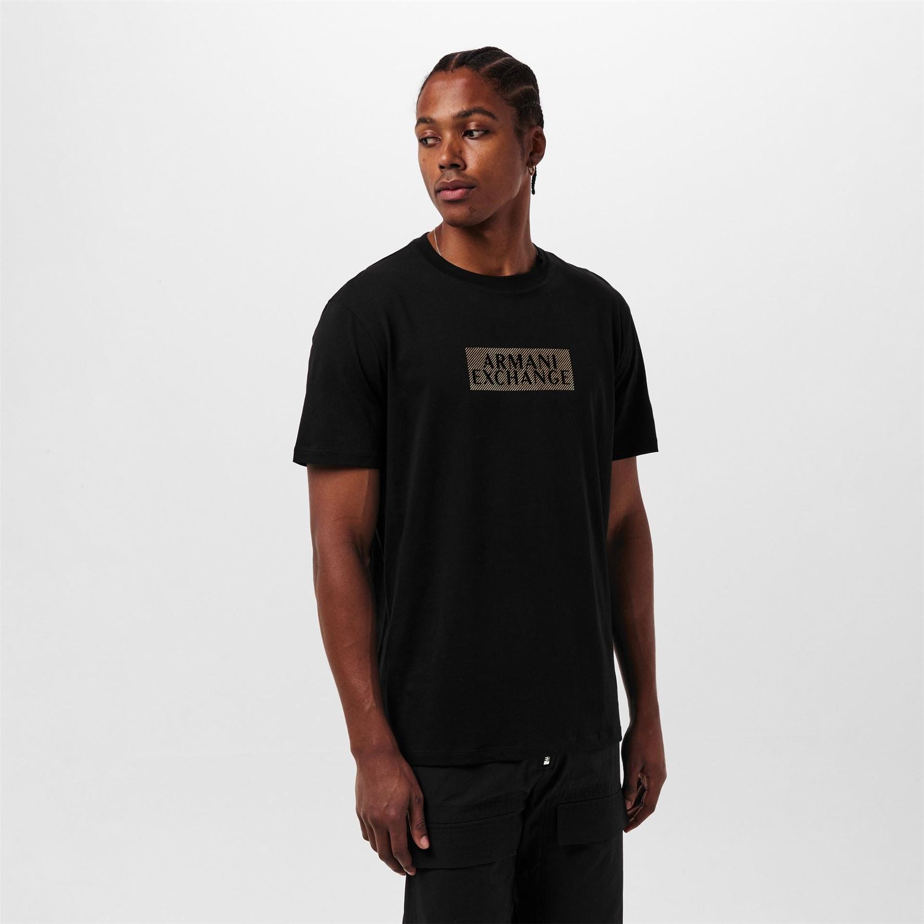 Armani Exchange Exchange Crew Neck Short Sleeve Jersey T-Shirt