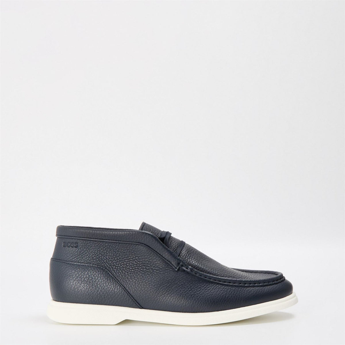 Boss Sienne Textured Moc Toe Chukka Boots
