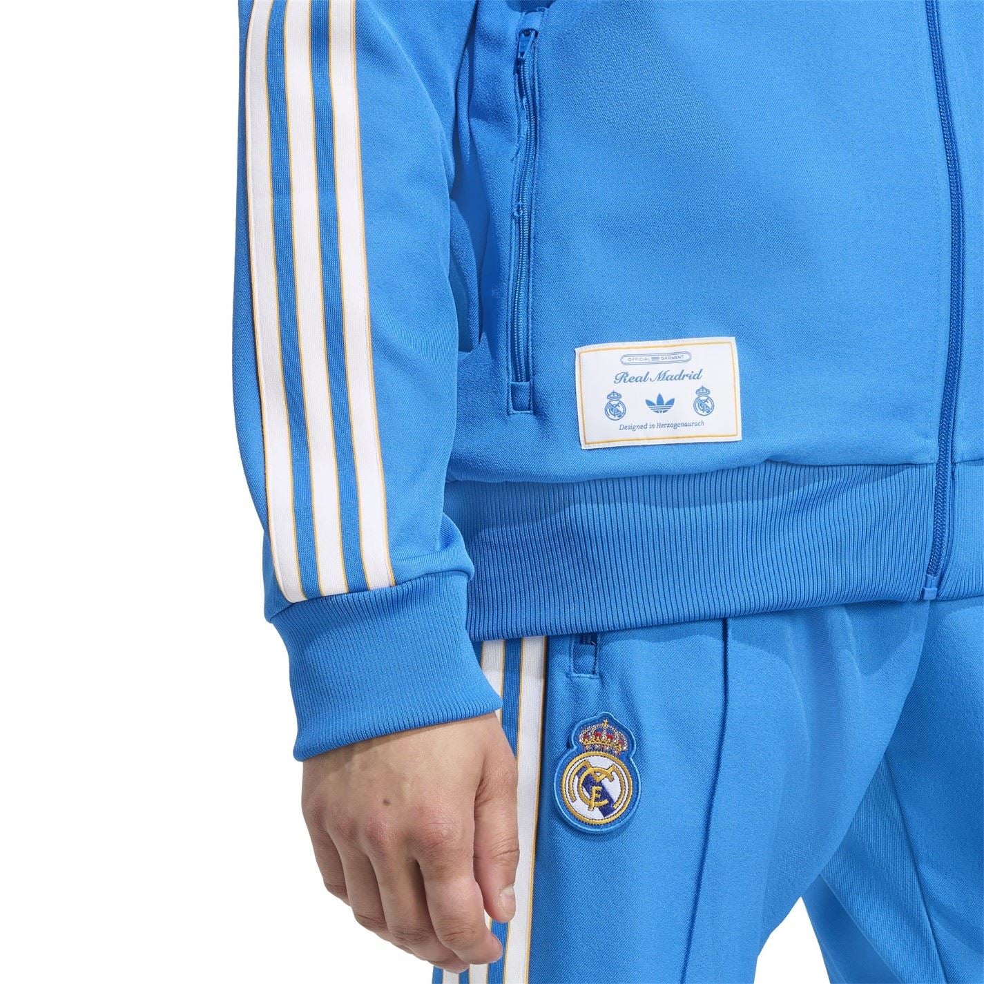 adidas Mens Real Madrid Tracksuit Top – Lovell Sports