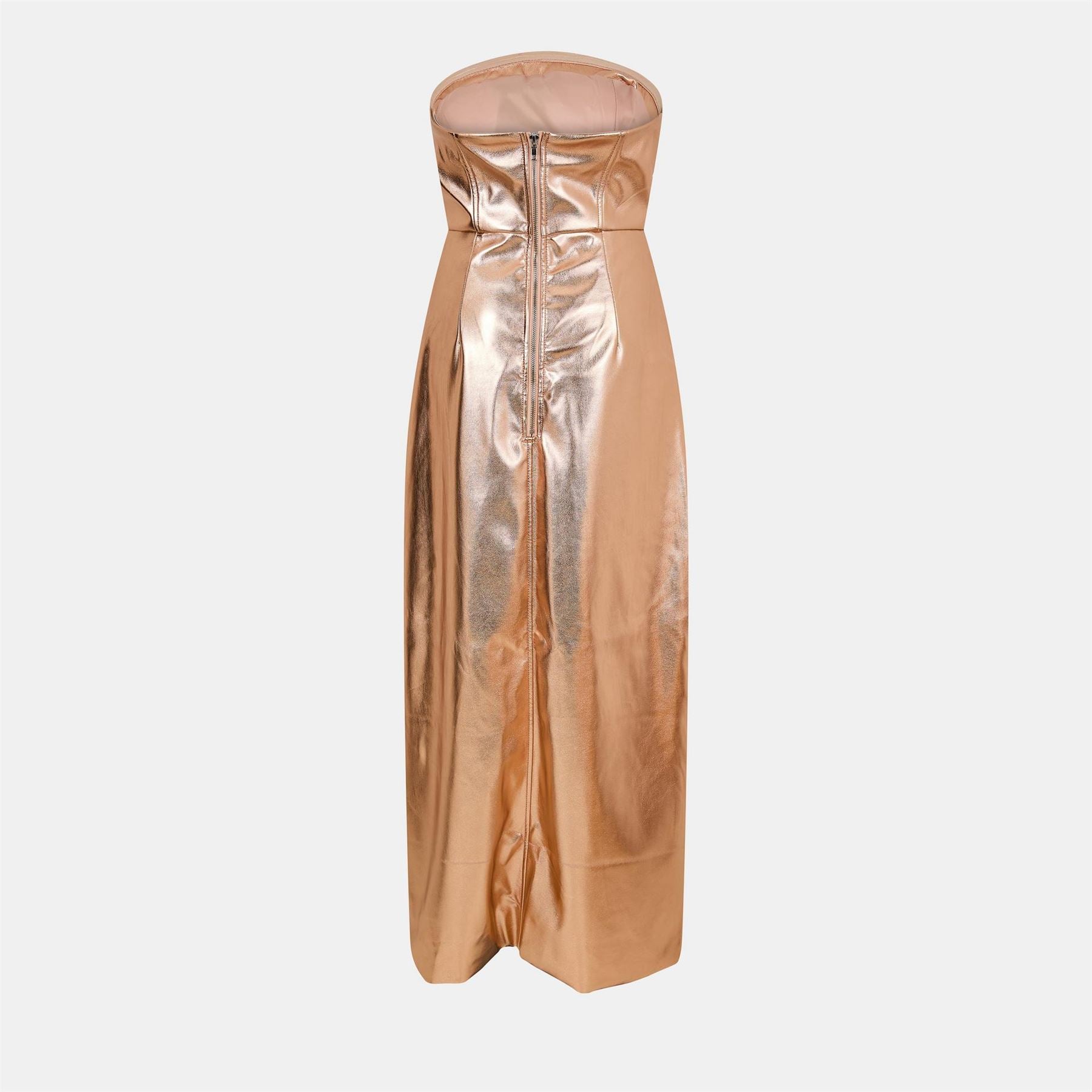 AmyLynn Metallic Iridescent Maxi Bandeau Dress