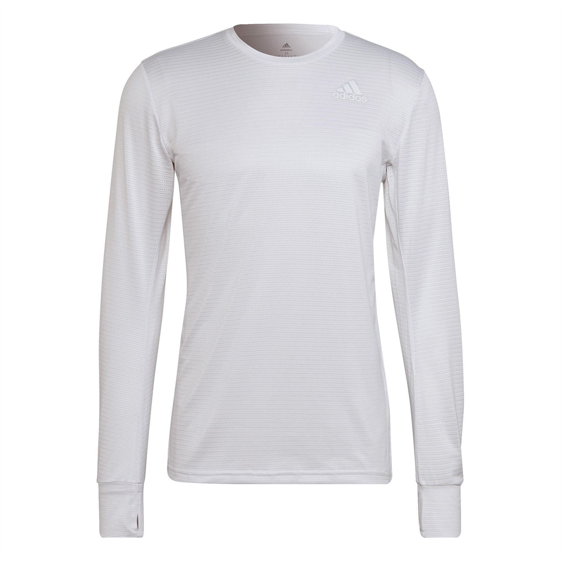 adidas Crew Neck Long Sleeve Jersey T-Shirt