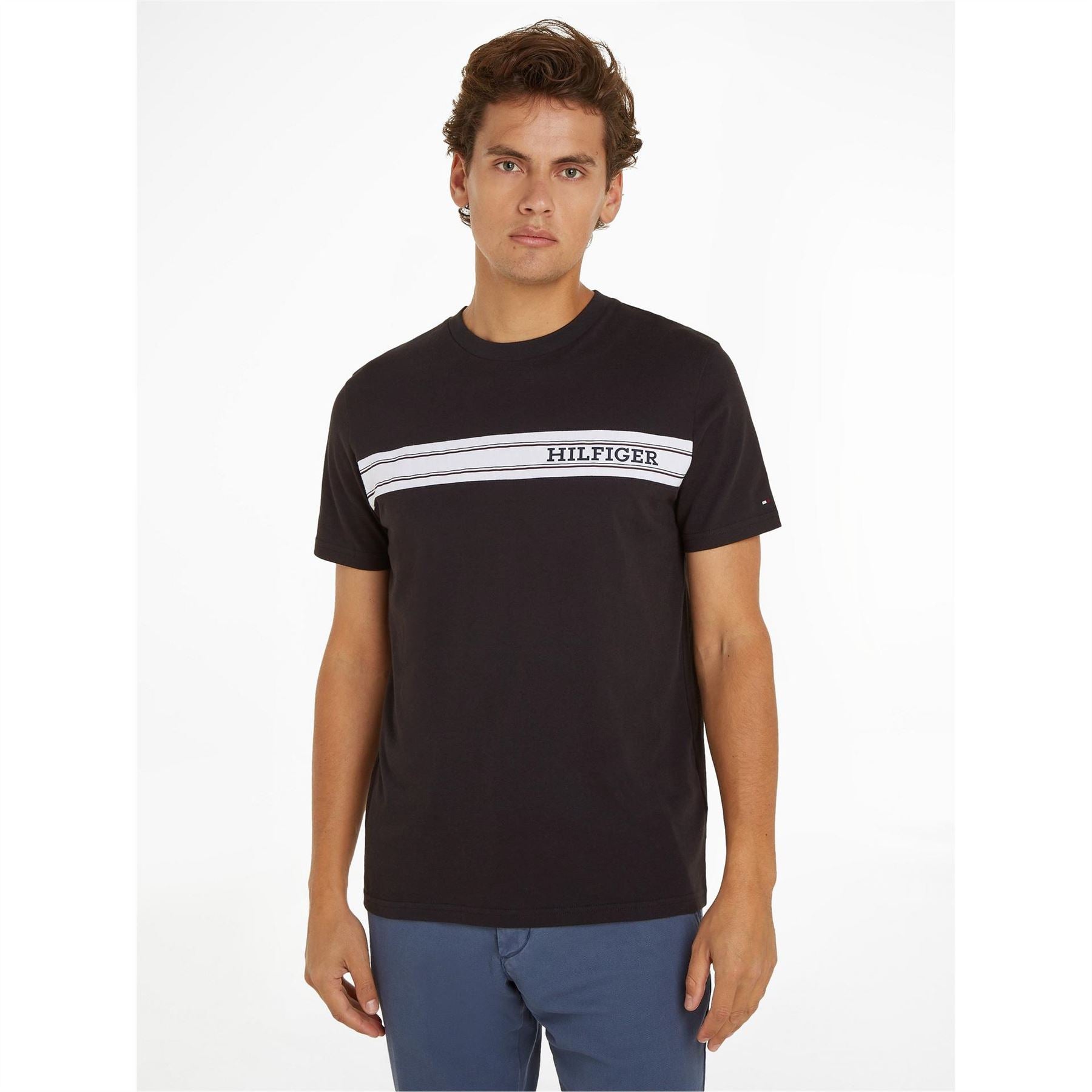 Tommy Hilfiger Heritage Stripe Crew Neck Regular Fit Shirt