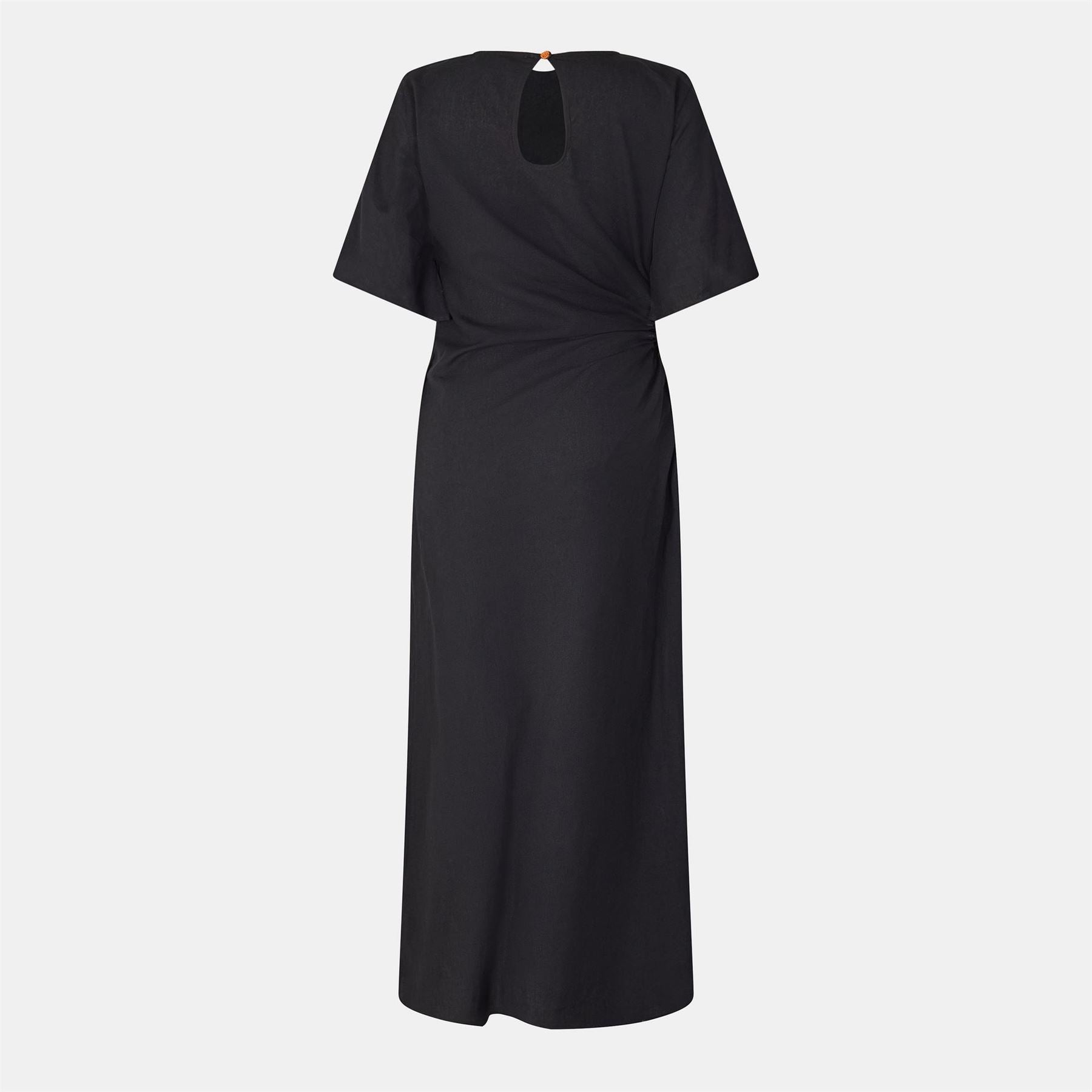 Never Fully Dressed Palm Crew Neck Maxi T-Shirt Dress