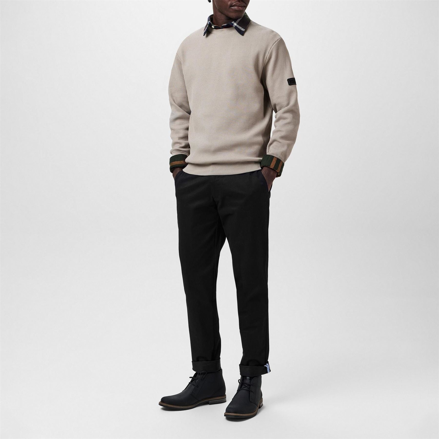 Barbour Sateen Slim Trousers