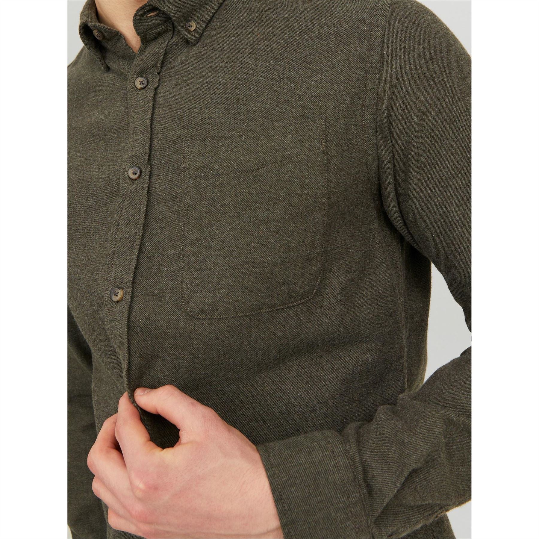 Jack and Jones Slim Fit Long Sleeve Shirt