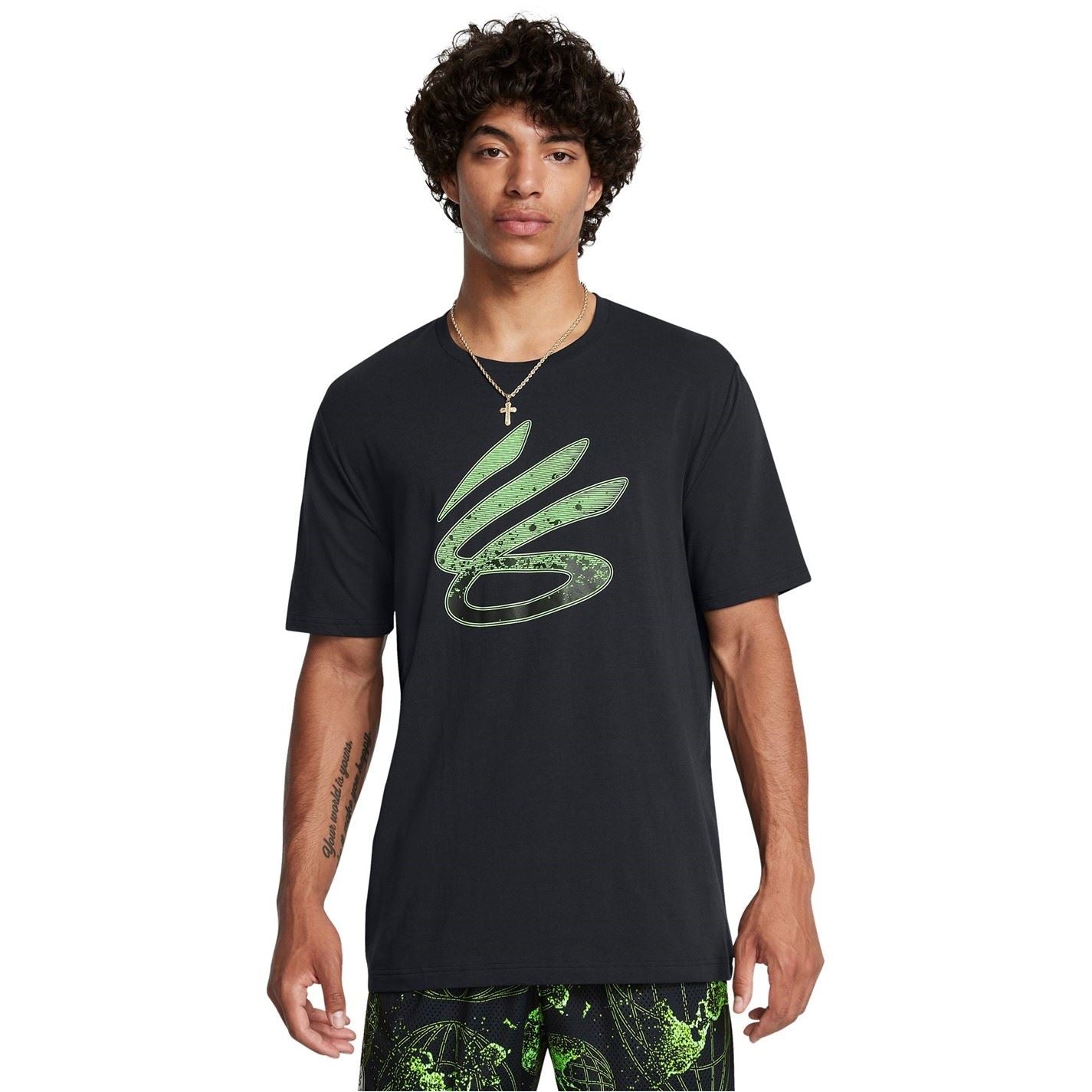 Under Armour Mens Curry Logo Trend T-Shirt