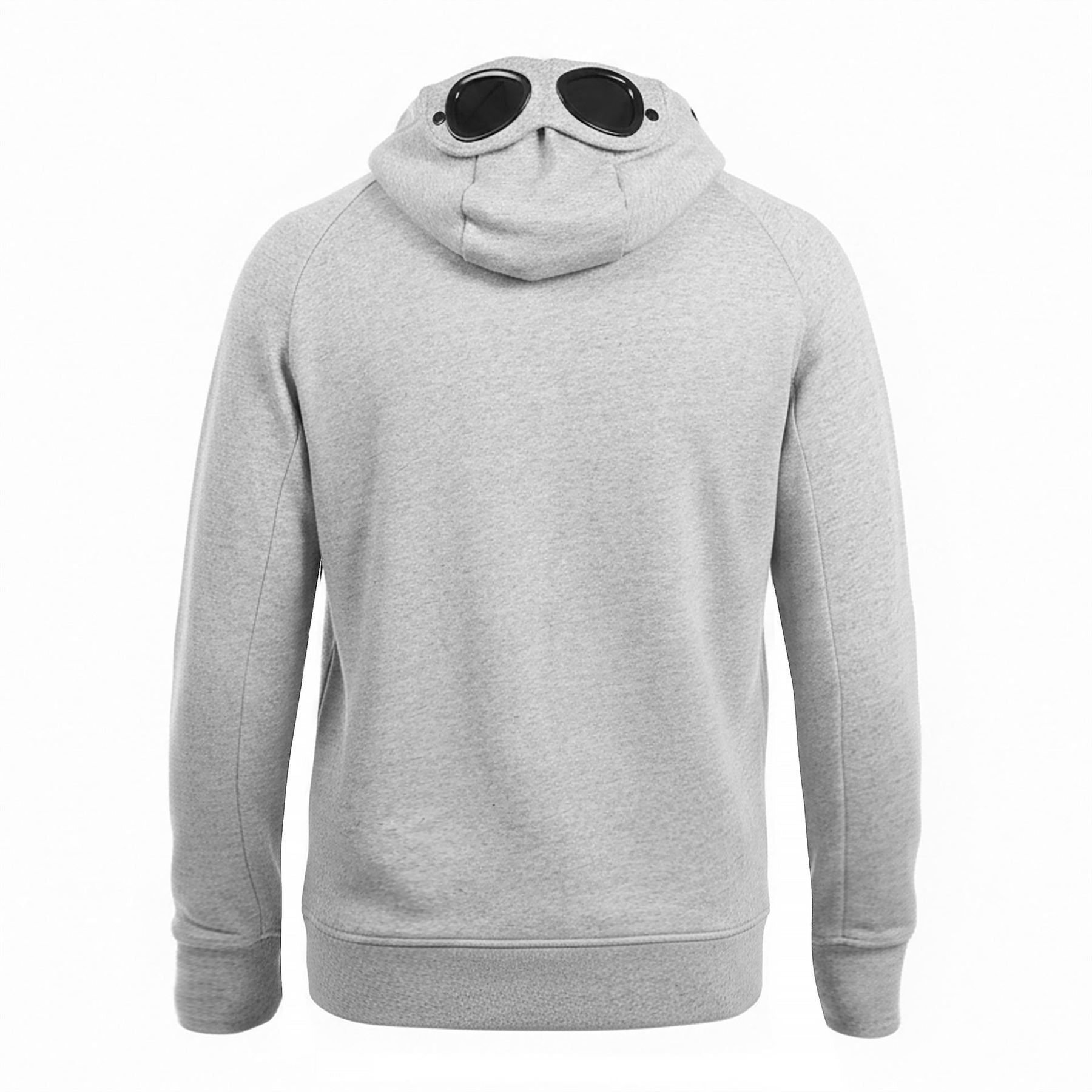 CP Company Raised Fleece Lens Zip Hoodie