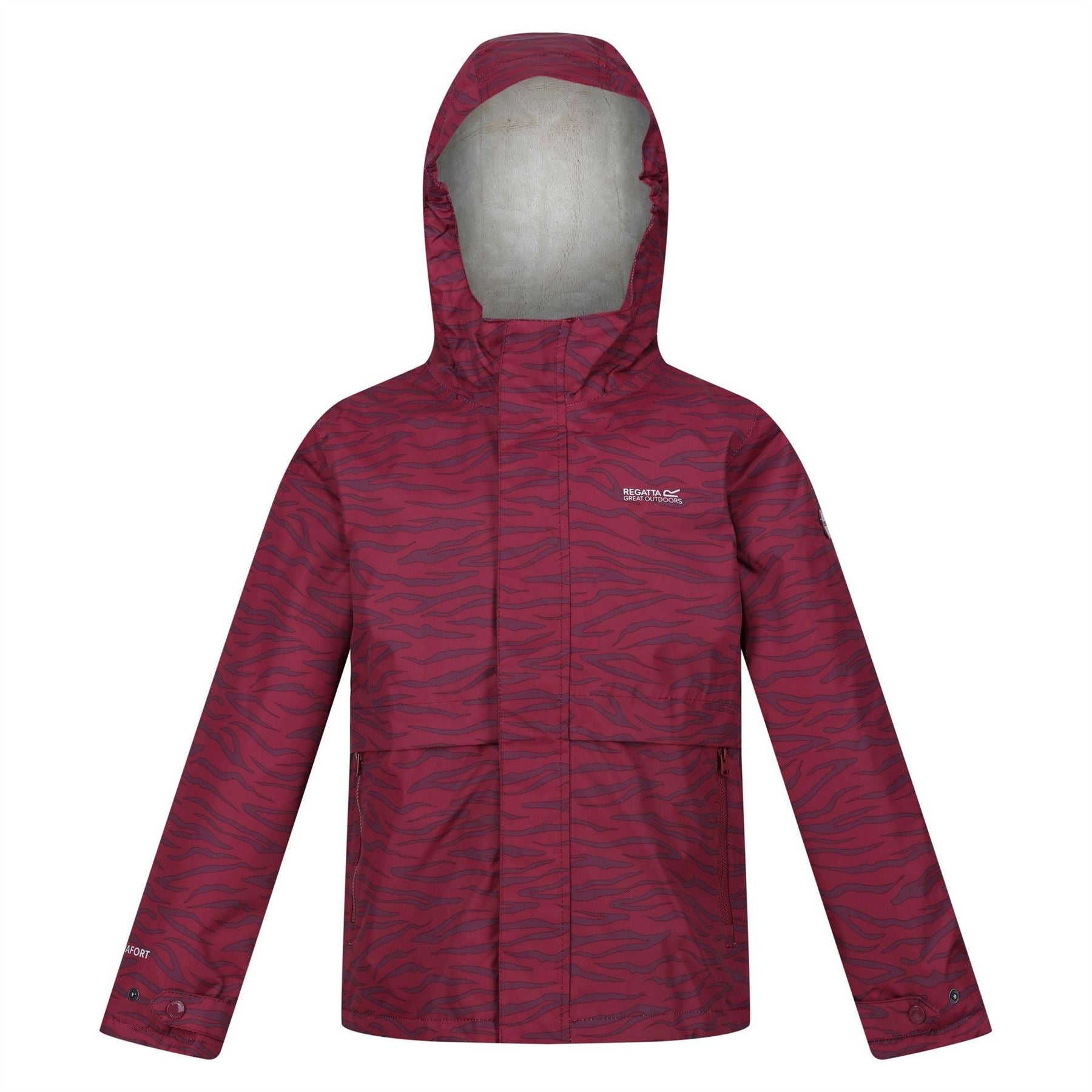 Regatta Bambee Hooded Animal Patterned Rain Jacket