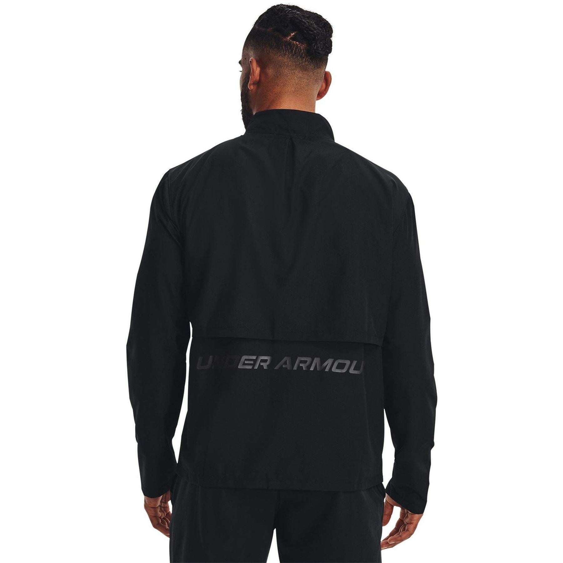 Under Armour Storm Run Solid Patterned Running Jacket