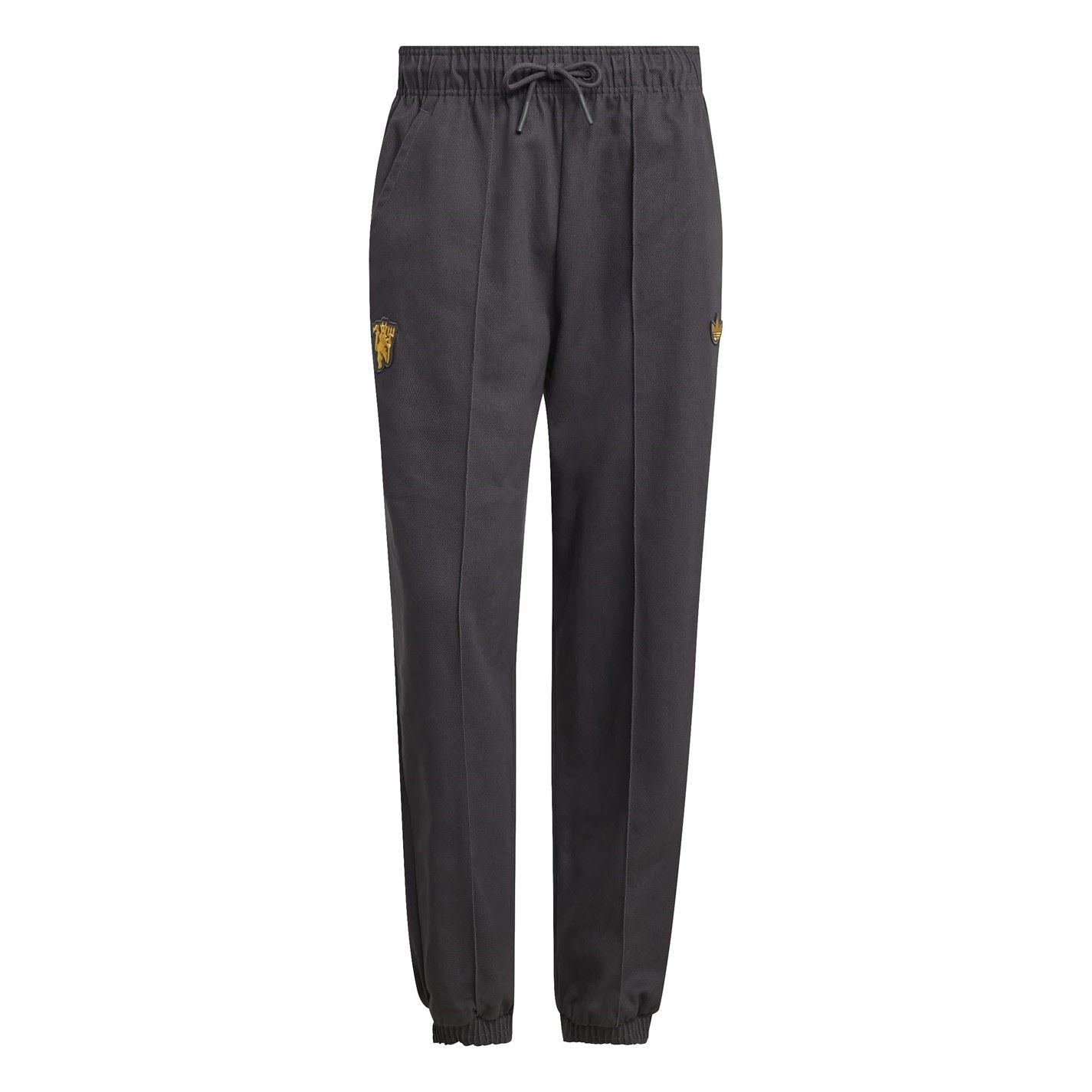 adidas Mens Manchester United Icons Drill Tracksuit Bottoms