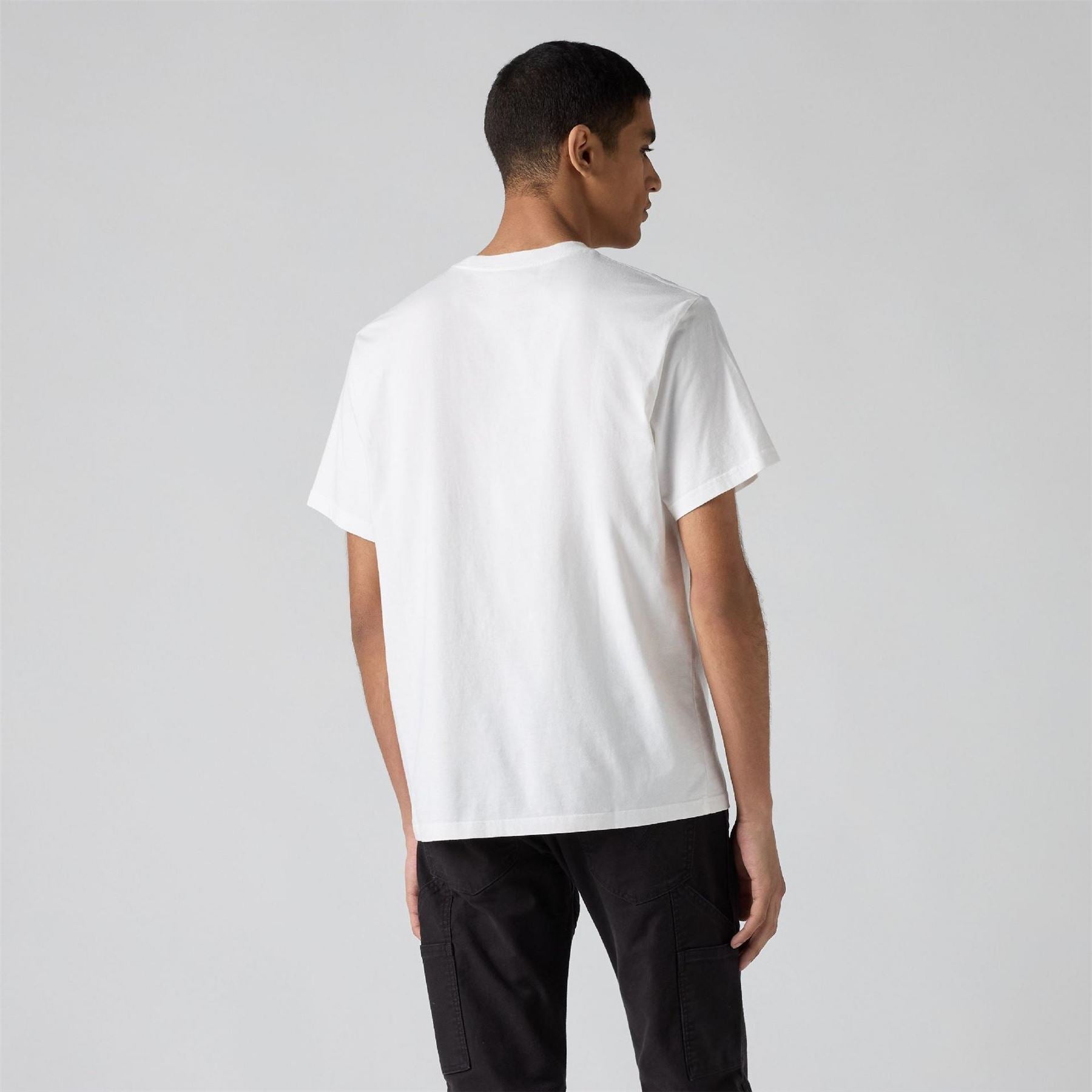 Levis Headline Logo Cotton Short Sleeve Oversized Fit T-Shirt