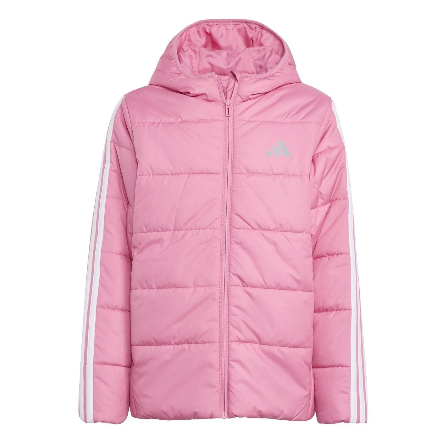 adidas Kids Essentials 3S Hooded Long Sleeve Puffer Jacket