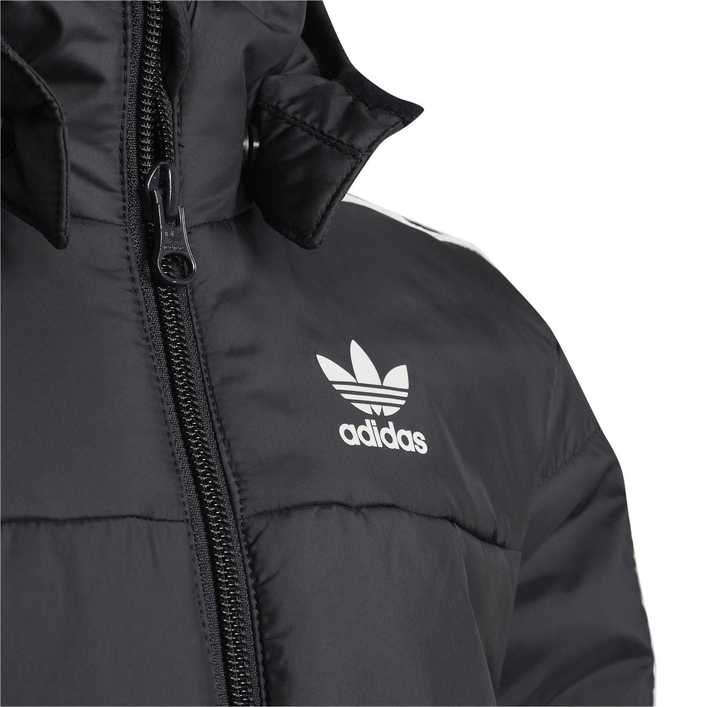 adidas Originals Puffer Jacket with Ribbed Cuff