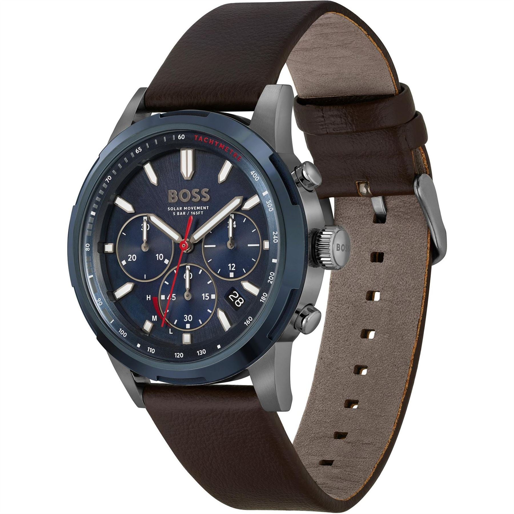Boss Solgrade Solar Powered Chronograph 44mm Analogue Quartz Watch