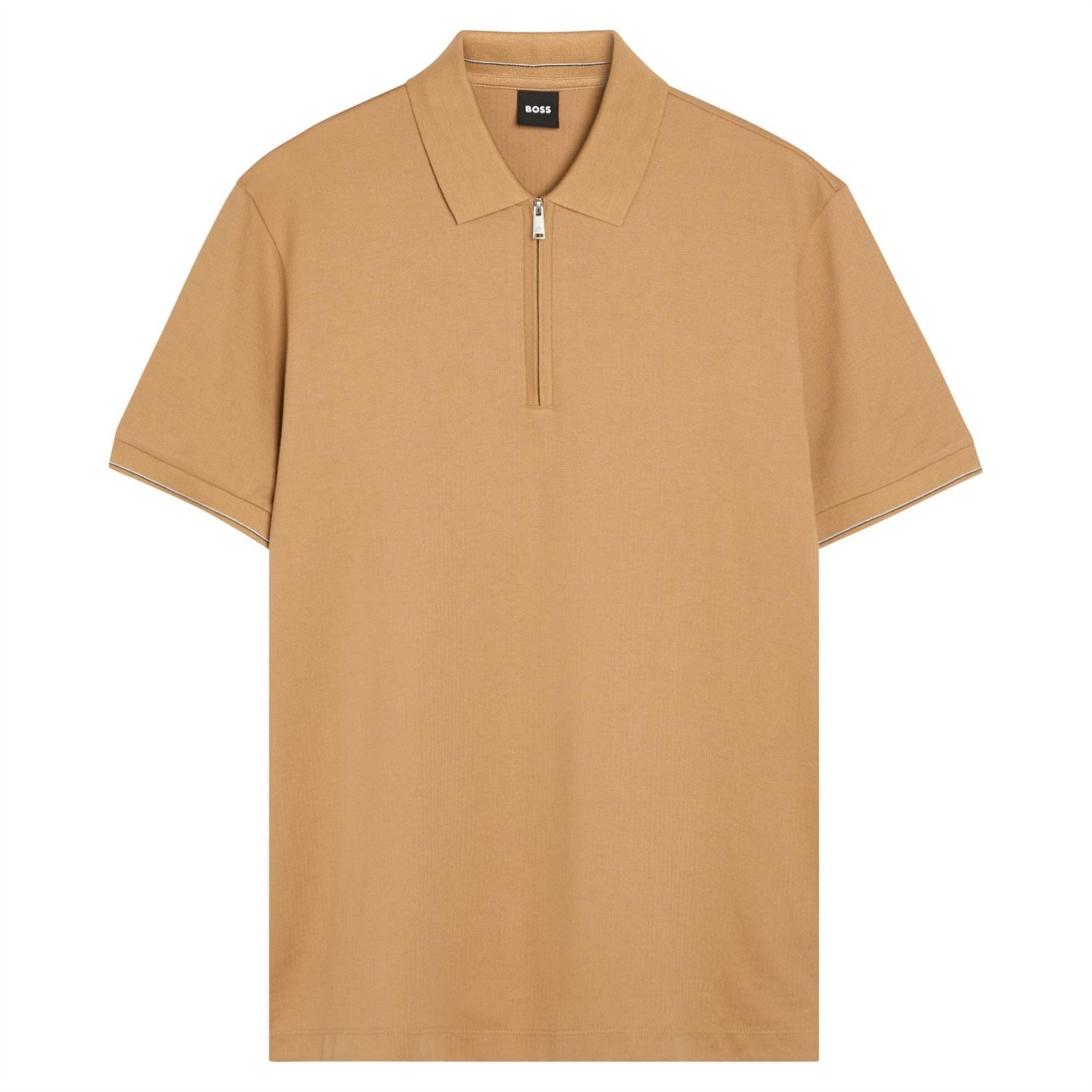 Boss Pei Zip Polo ss
