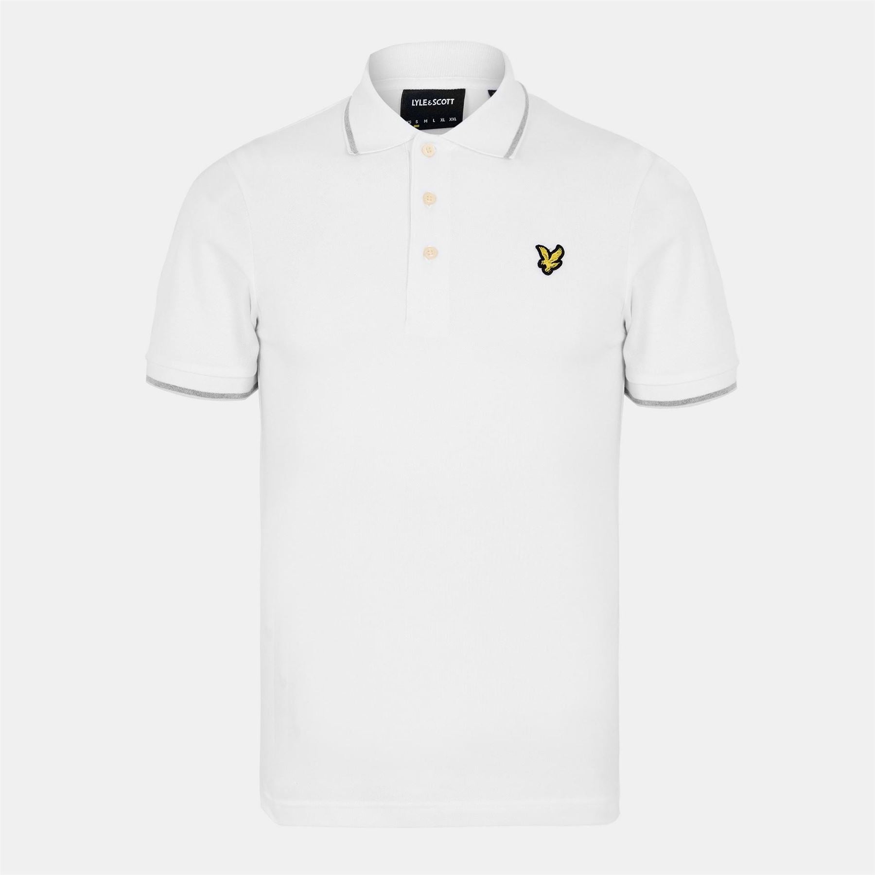 Lyle and Scott Tipped Short Sleeve Polo Shirt