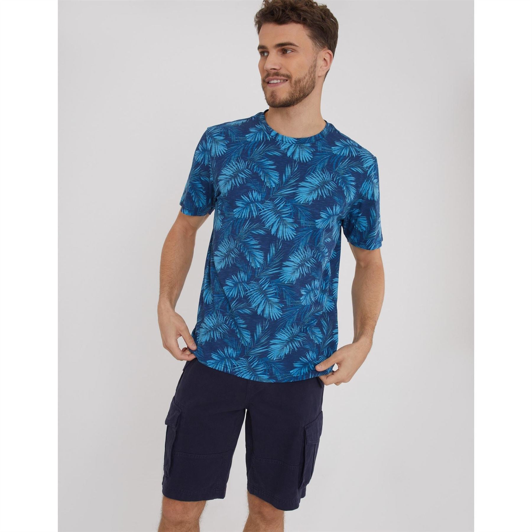 Threadbare Fontella Regular Fit Crew Neck T-Shirt