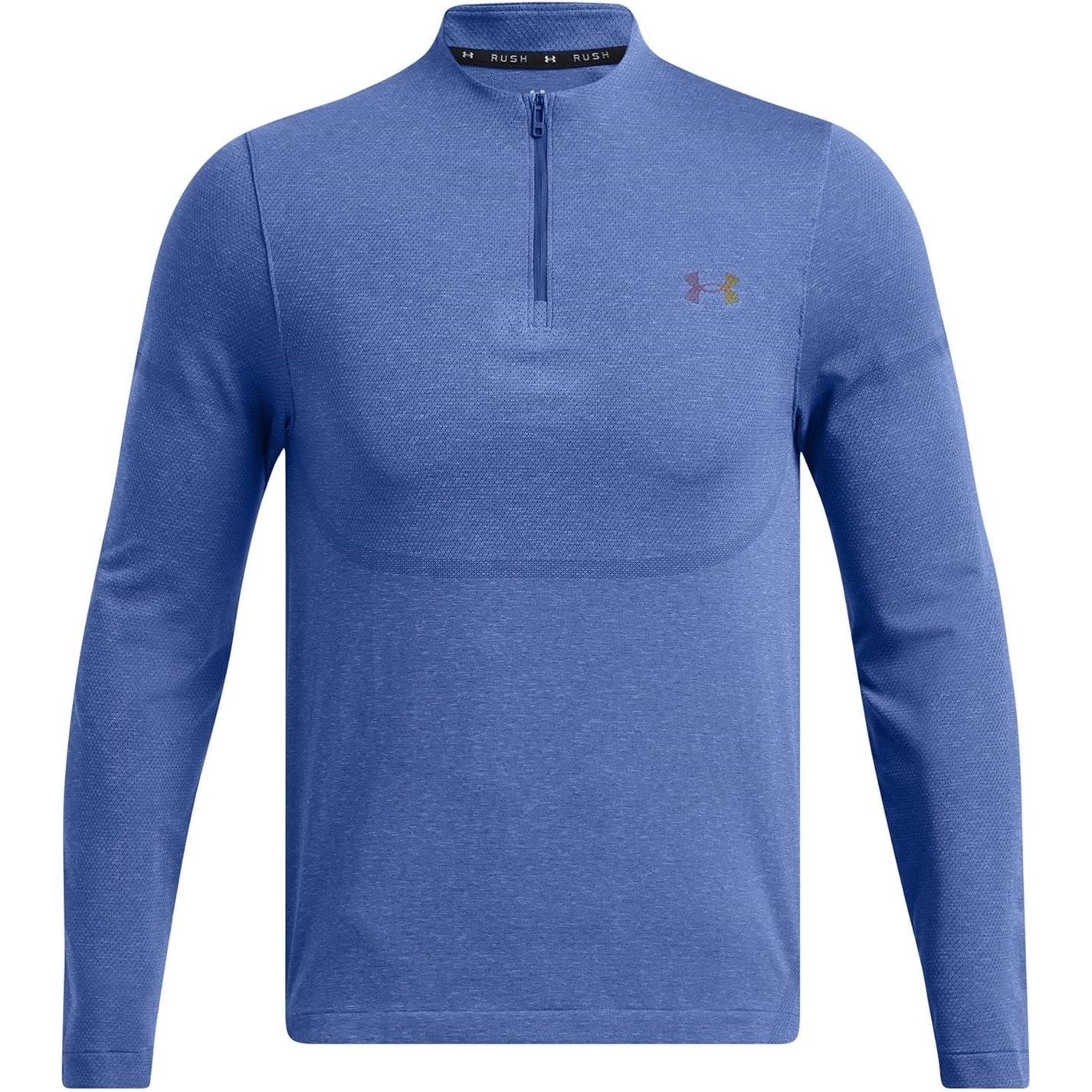 Under Armour Zip Neck Long Sleeve Performance T-Shirt
