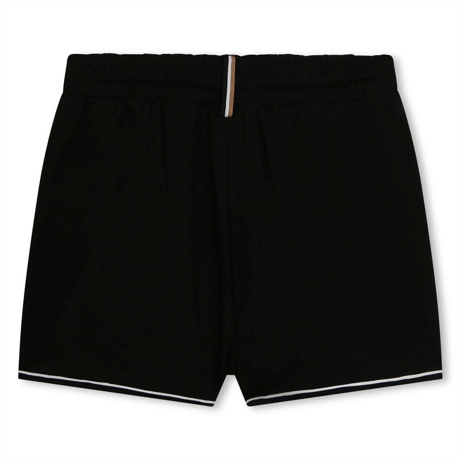Boss Logo Print Sweat Shorts