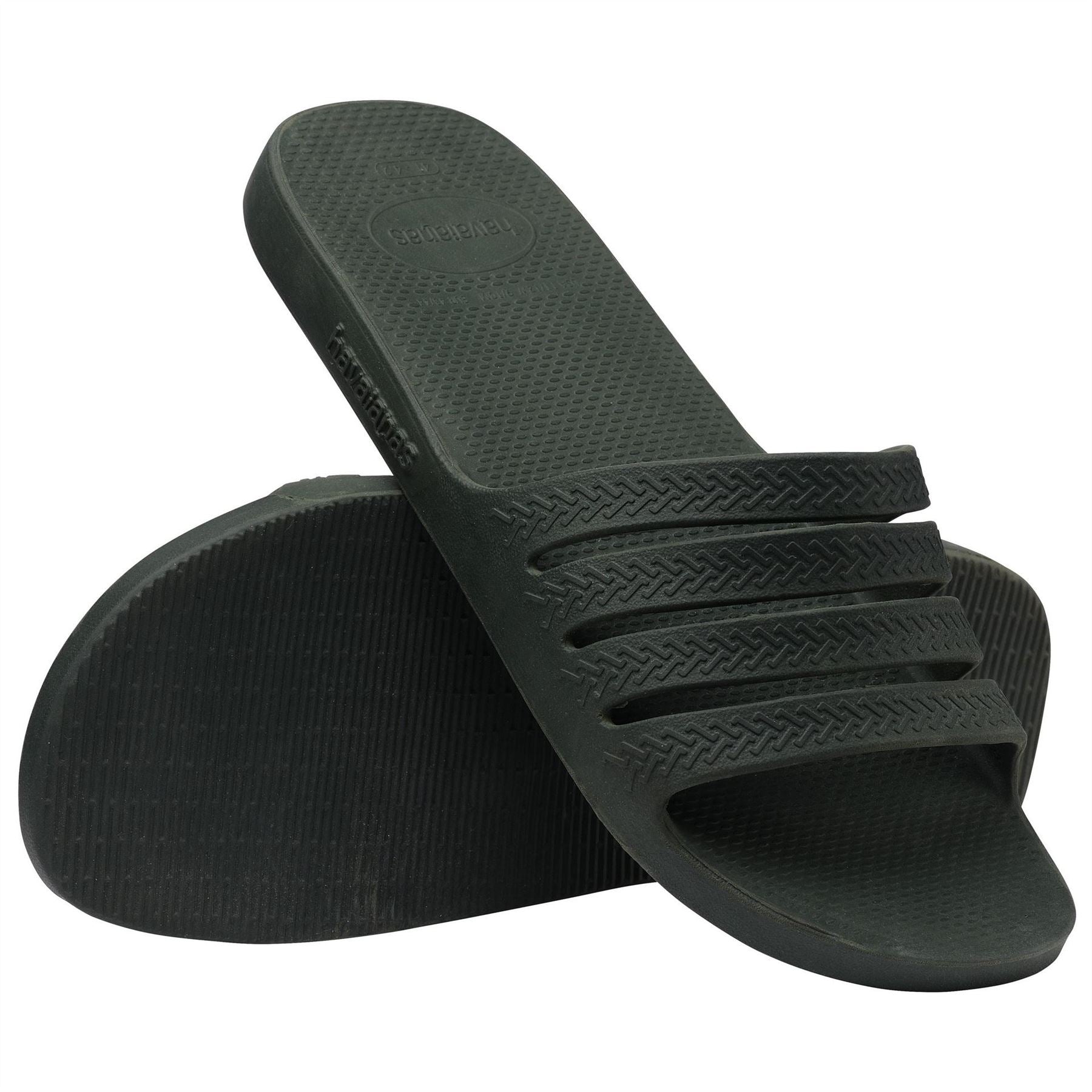 Havaianas Mens Hav. Slide Stradi Green 43 44 Flip Flops